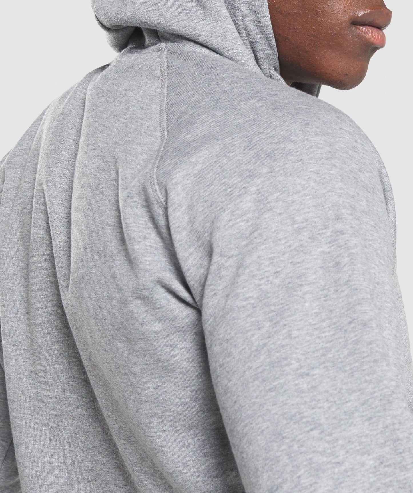 Gymshark Crest Hoodie - Charcoal Marl