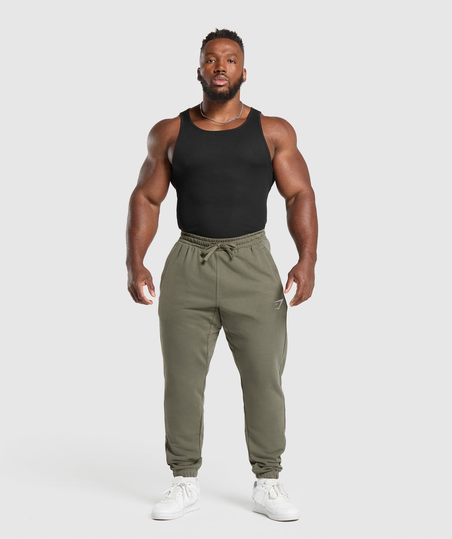 Gymshark Essential Oversized Joggers - Strength Green