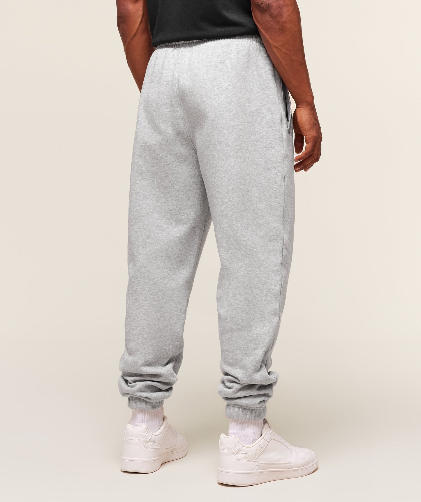 Gymshark Campus Oversized Jogger - Light Grey Core Marl