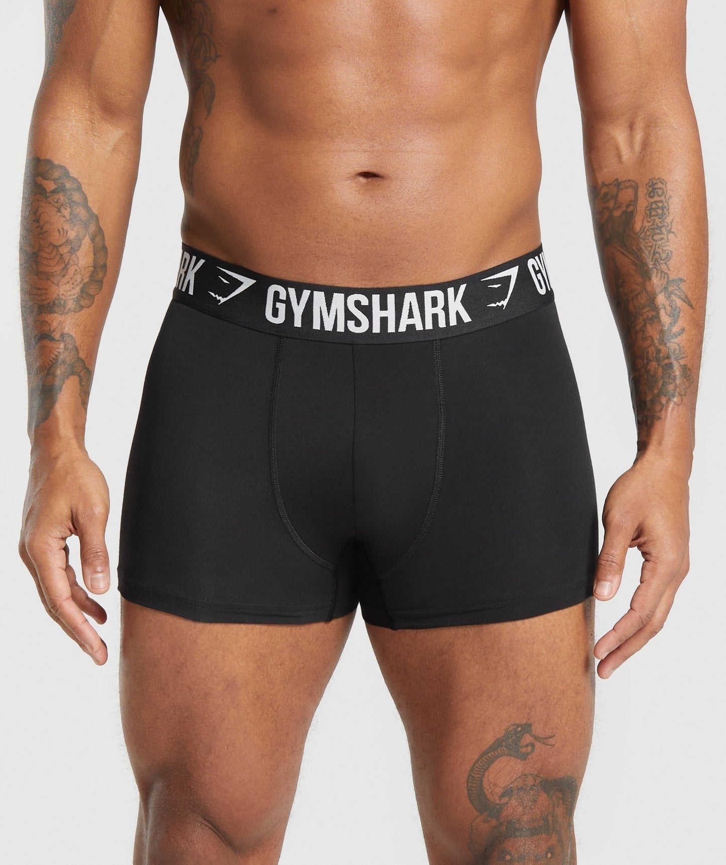 Gymshark Boxer Brief 3PK - Titanium Blue/Denim Grey/Black