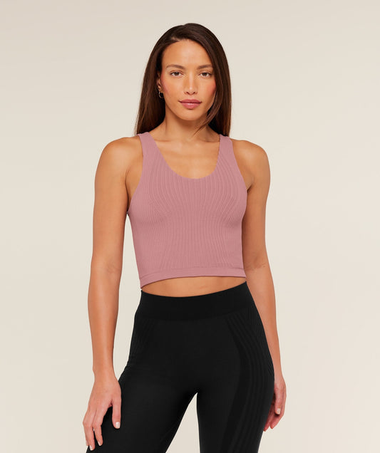Gymshark Luxe Tank - Calm Pink