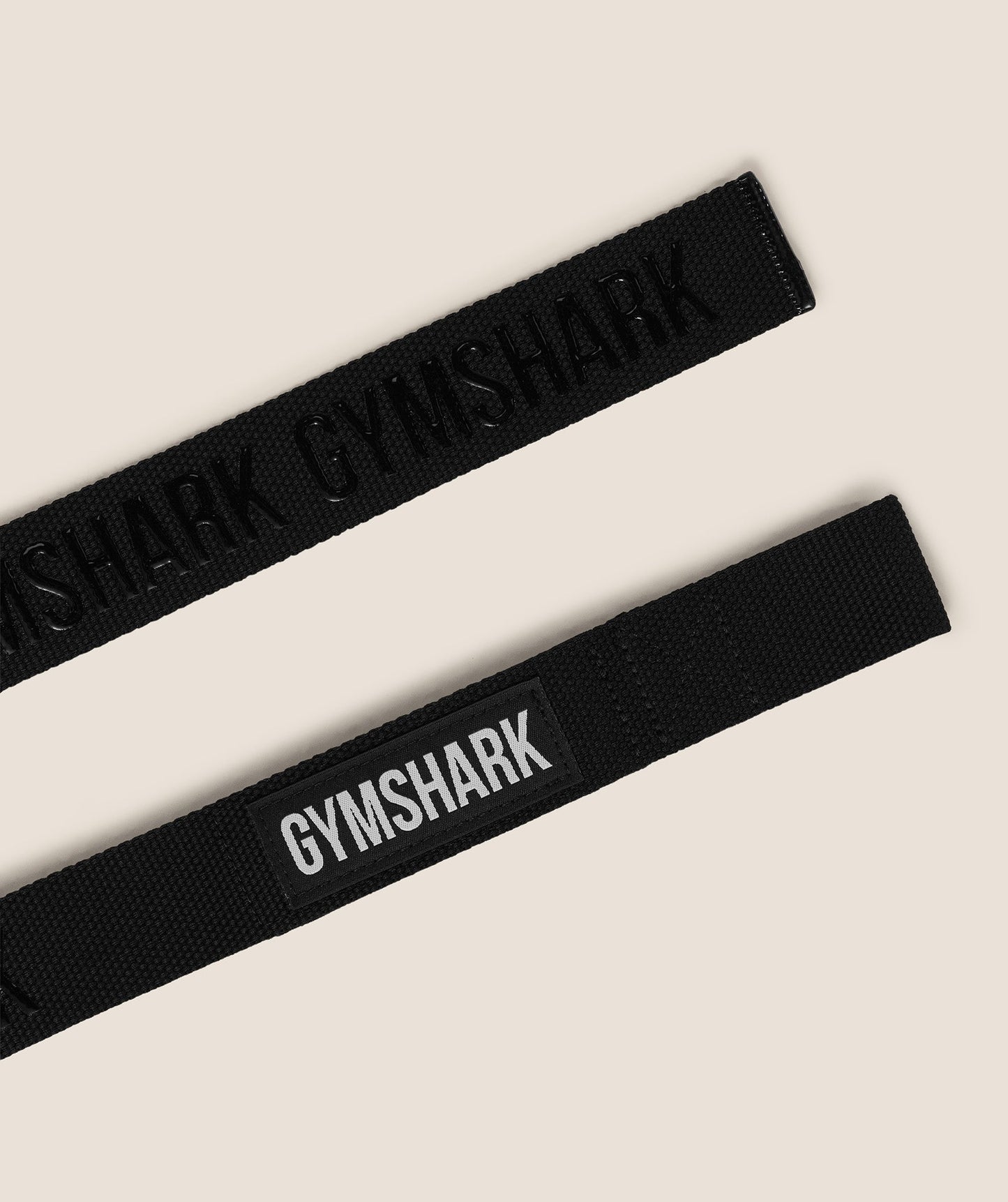 Gymshark Silicone Lifting Straps - Black