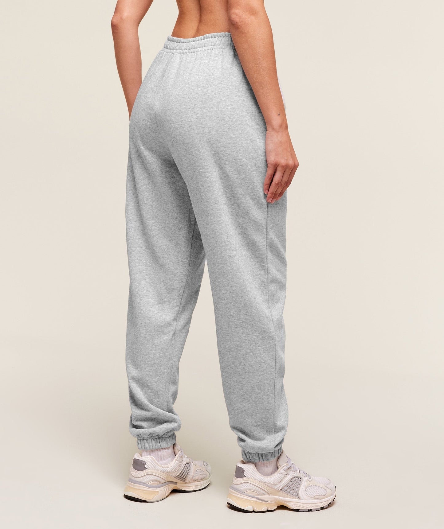 Gymshark Training Fleece Short Jogger - Light Grey Core Marl