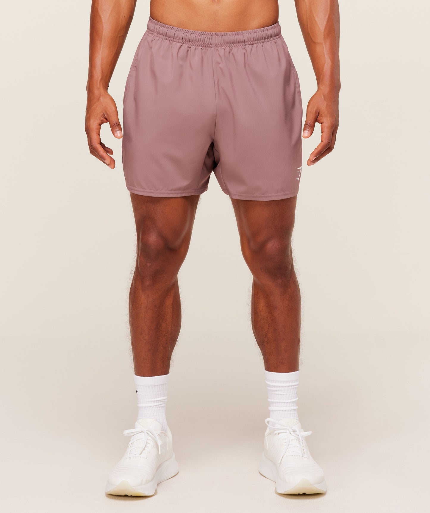 Gymshark Arrival 5" Shorts - Chestnut Pink