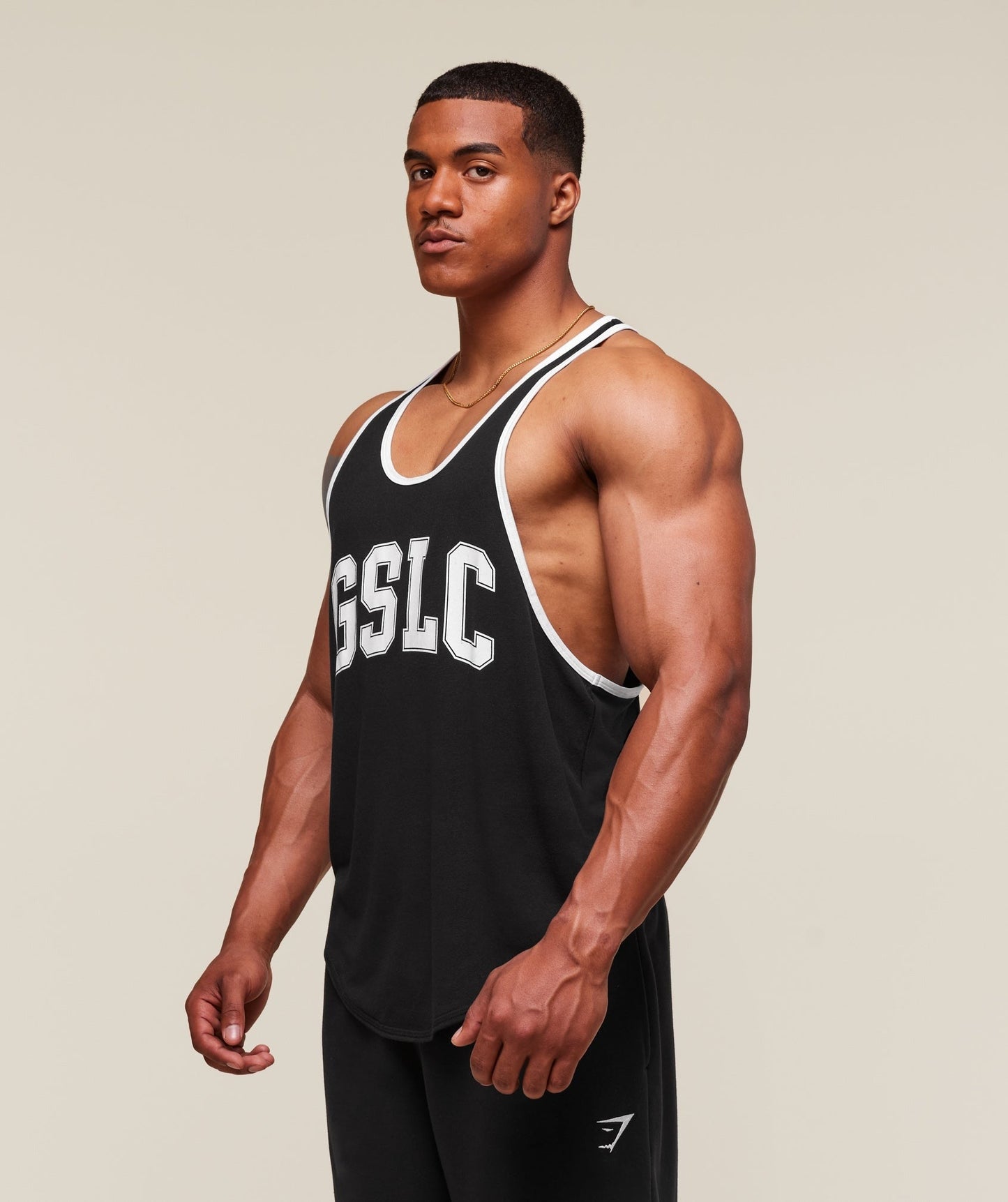 Gymshark GSLC Ringer Stringer - Black