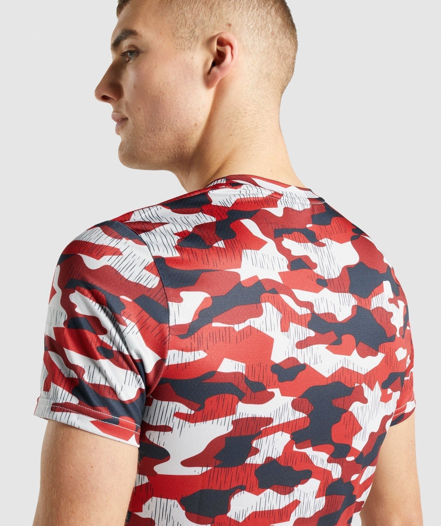 Gymshark Arrival T-Shirt - Red Print