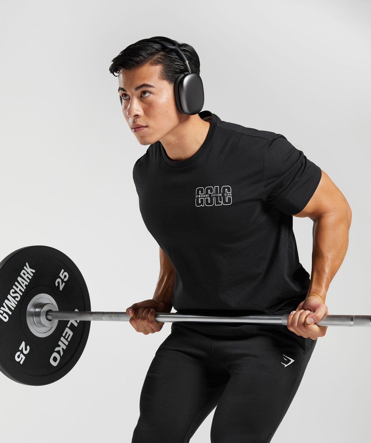 Gymshark Lifting Club T-Shirt - Black