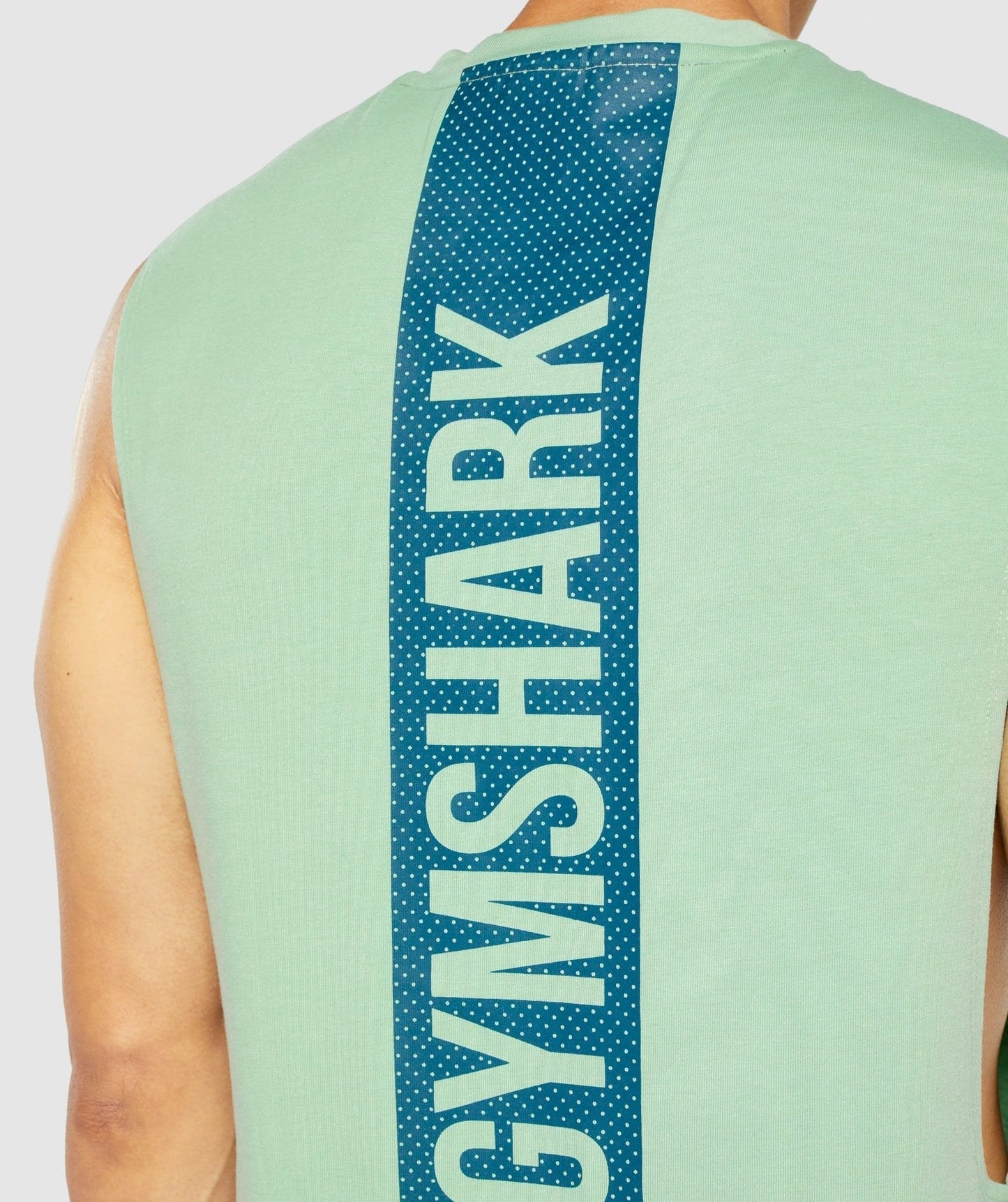 Gymshark Bold Drop Arm Tank - Green