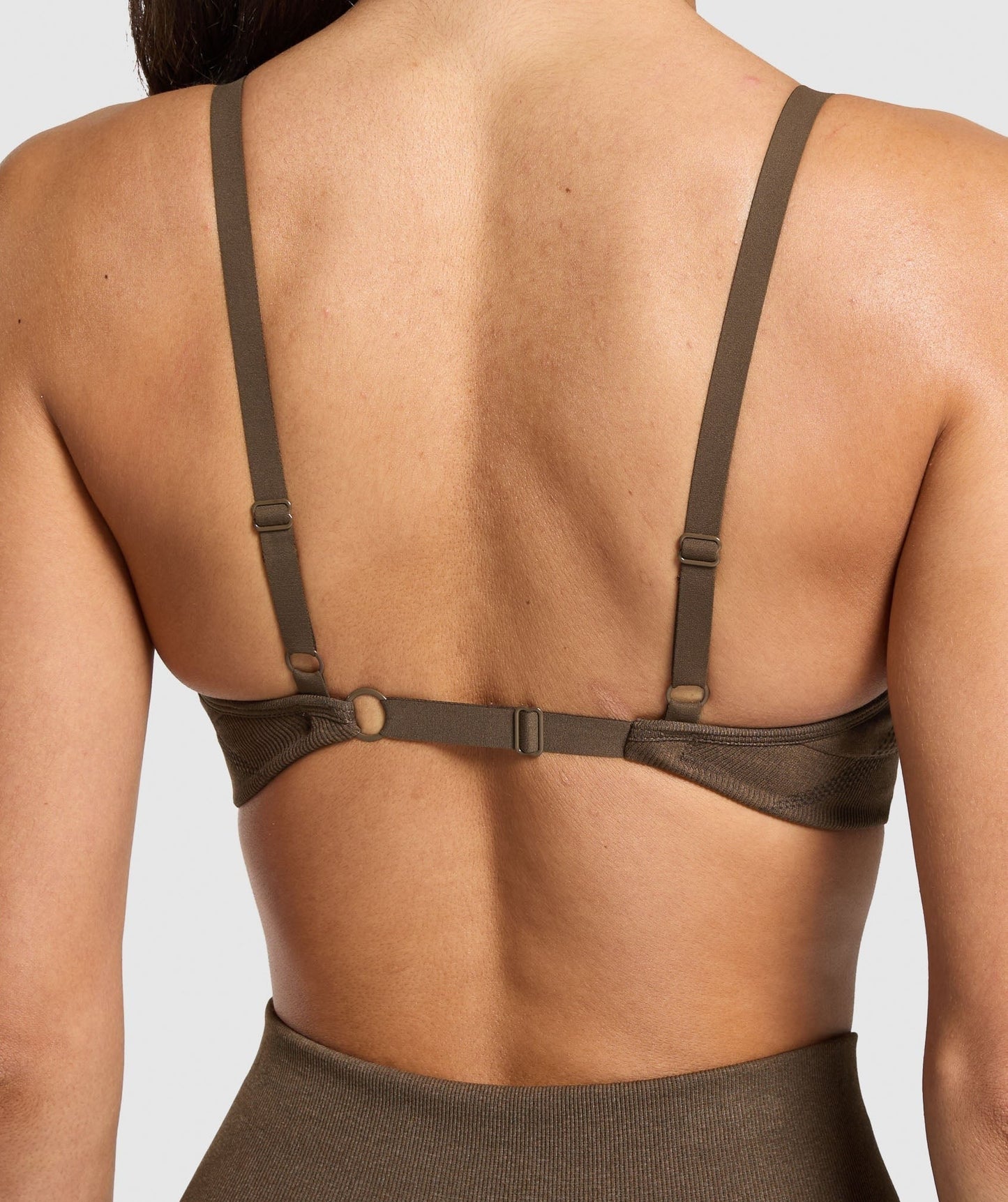 Gymshark Vital Sports Bra - Espresso Marl