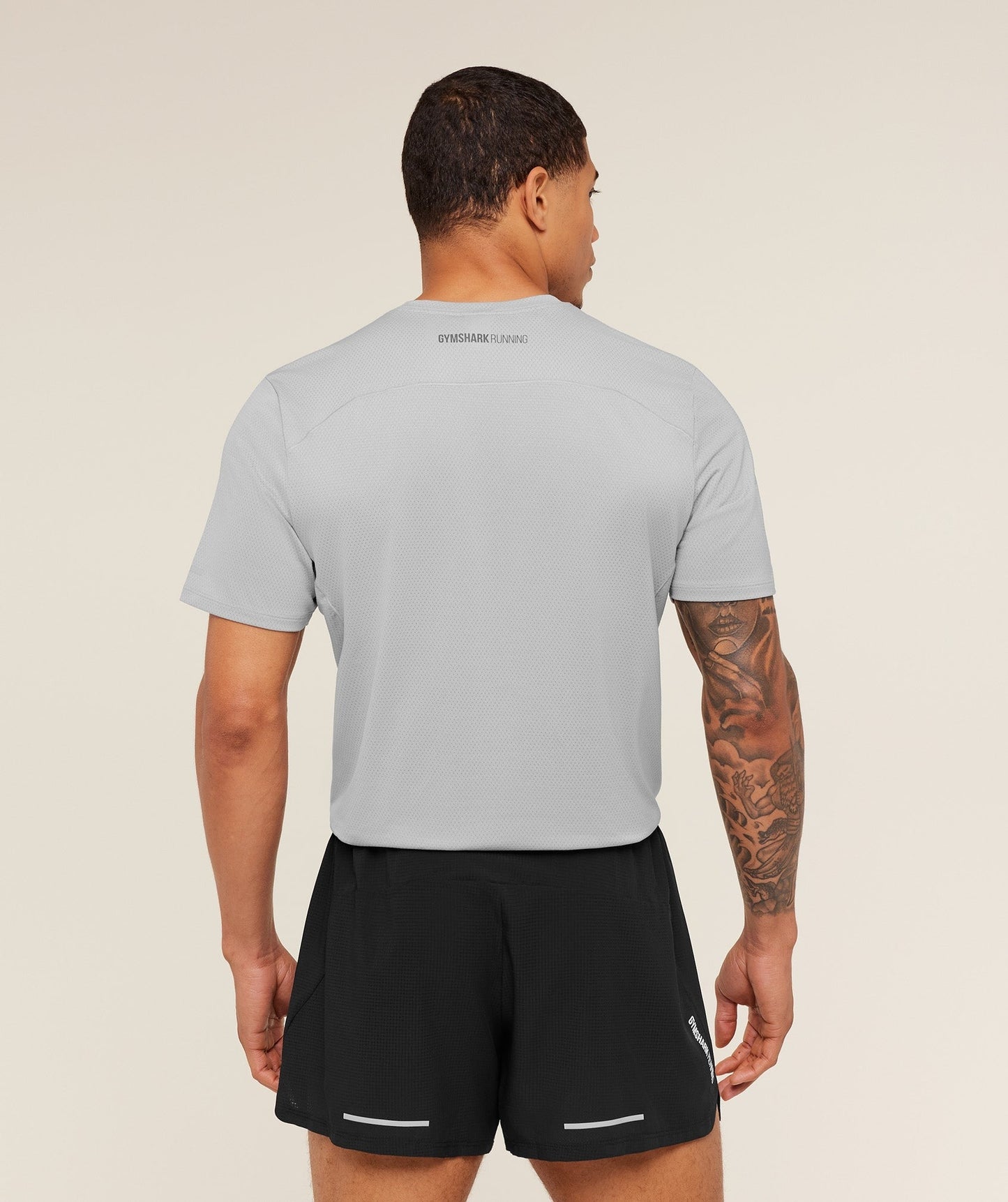 Gymshark Running T-Shirt - Stratus Grey