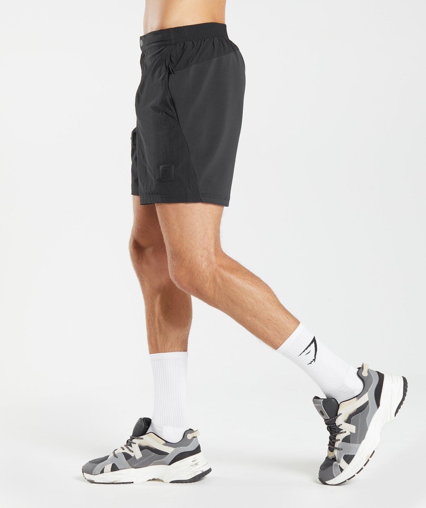 Gymshark Retake Woven 7" Shorts - Black
