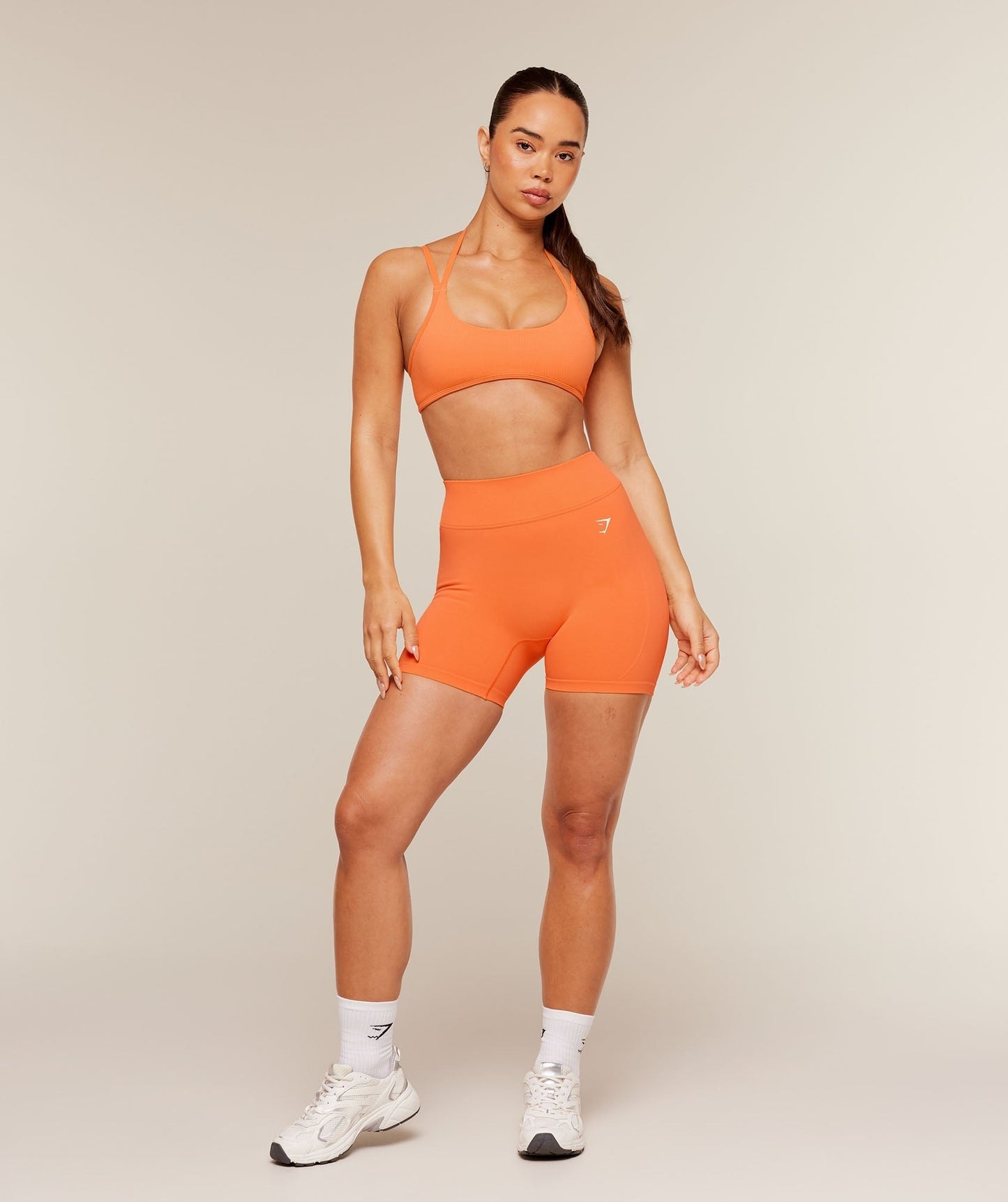 Gymshark x Bratz Light Support Sports Bra - Dayglow Peach