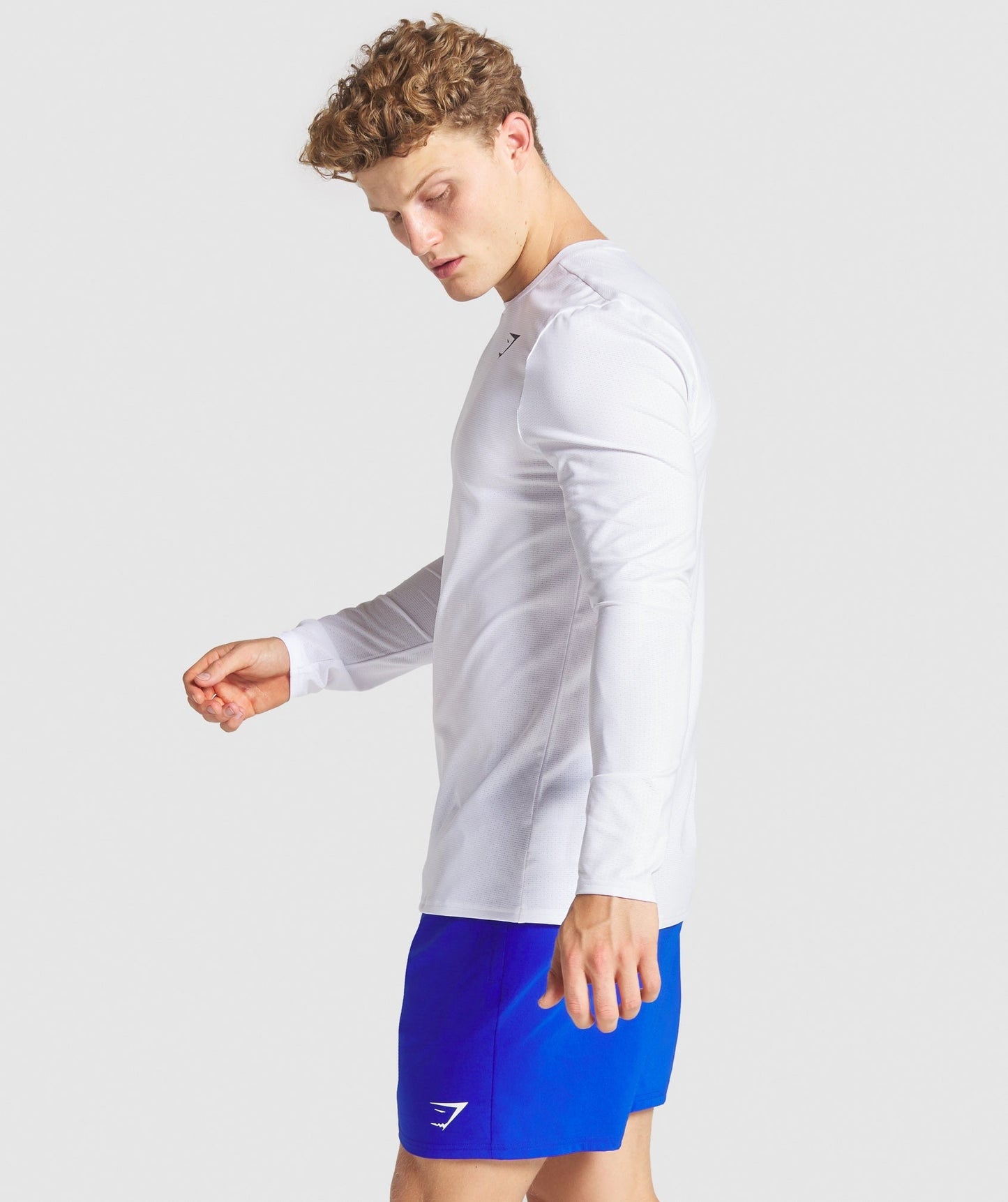 Gymshark Arrival Long Sleeve T-Shirt - White