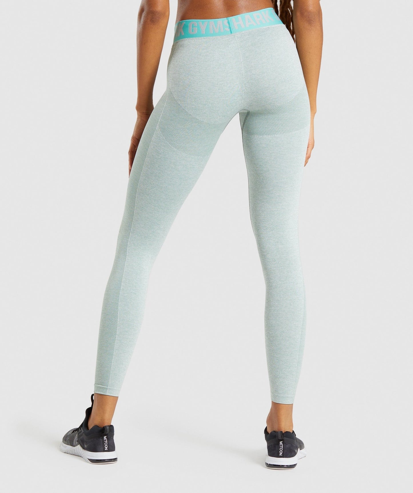 Gymshark Flex Low Rise Leggings - Light Green Marl/Light Green