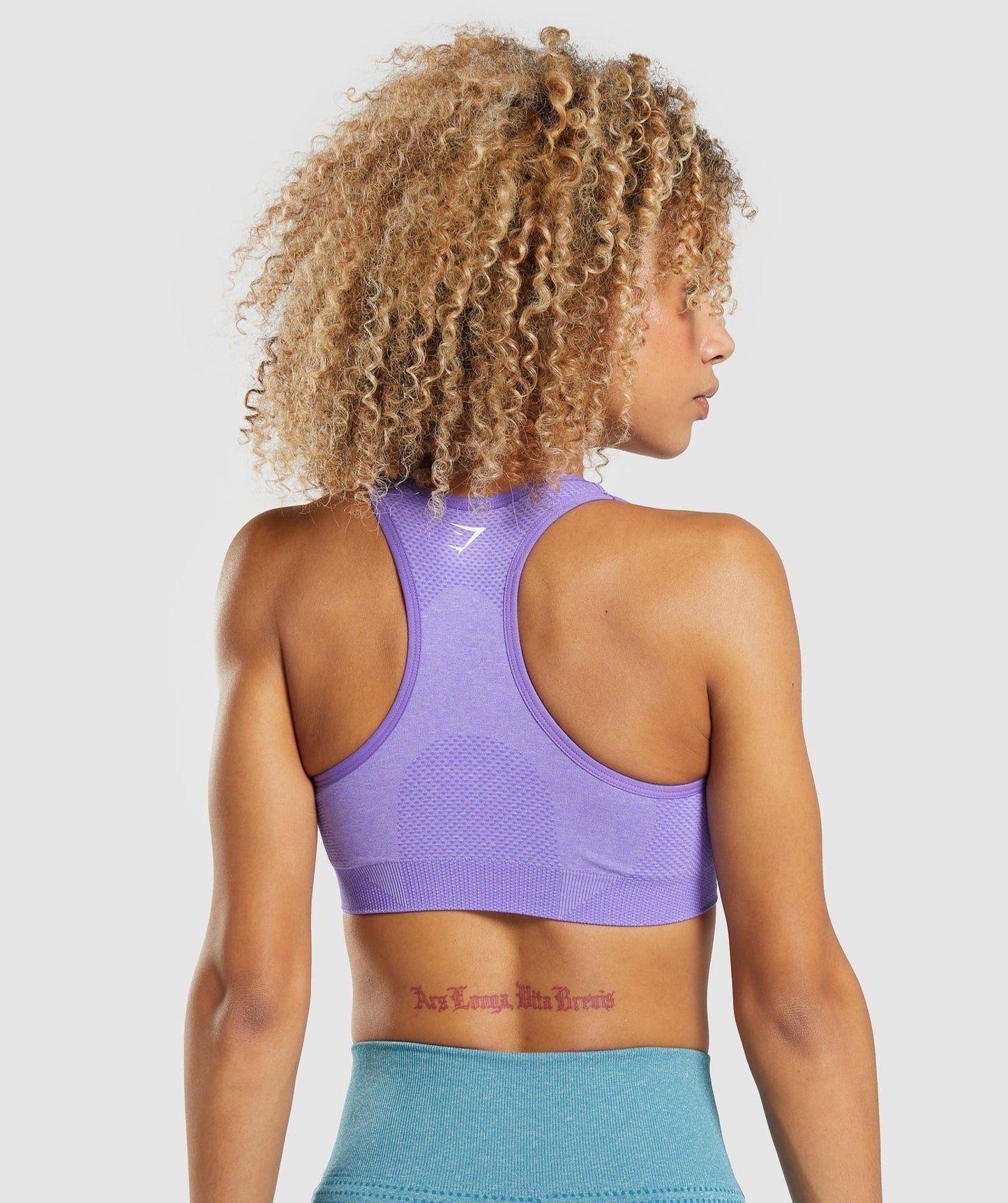 Gymshark Vital Sports Bra - Bright Purple Marl