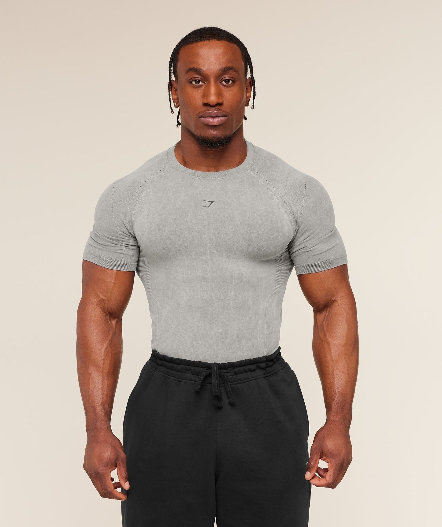Gymshark Charge T-Shirt - Black/Wash