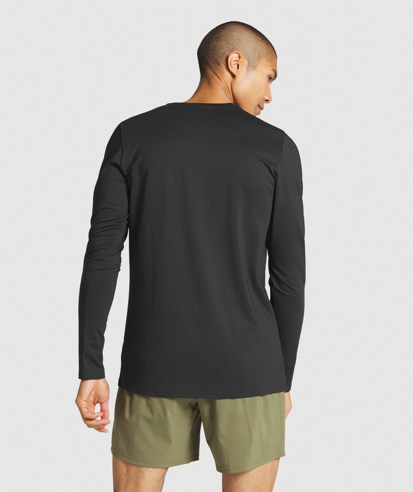 Gymshark Arrival Long Sleeve T-Shirt - Black