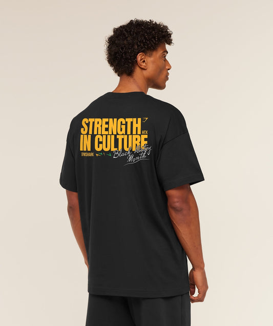Gymshark Strength in Culture T-Shirt - Black