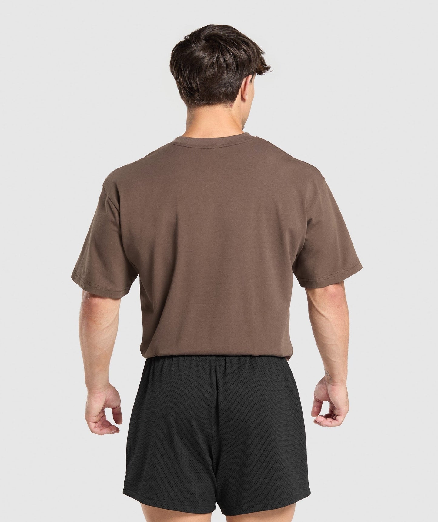 Gymshark Apollo Oversized T-Shirt - Walnut Brown