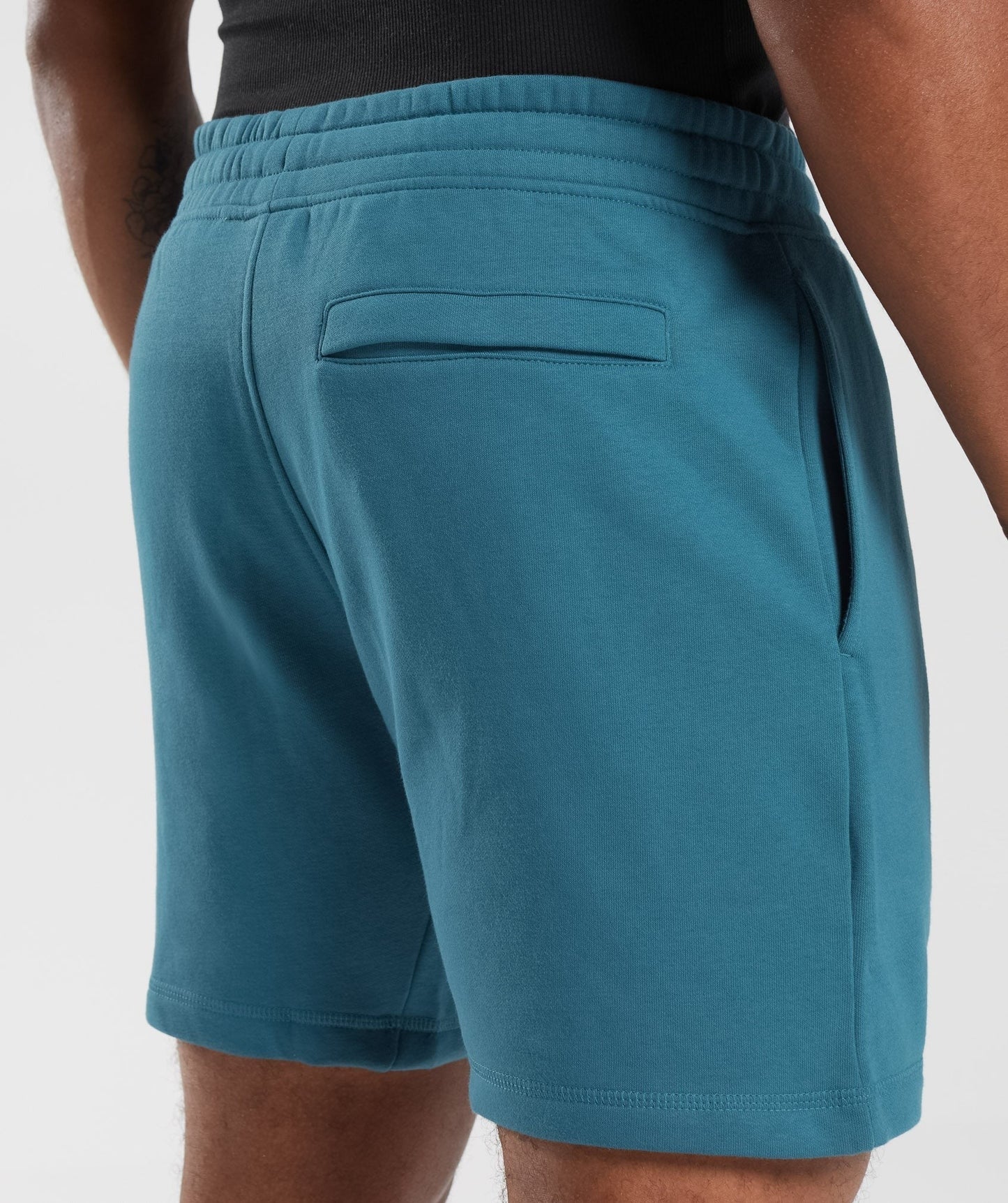 Gymshark Crest 7" Shorts - Terrace Blue