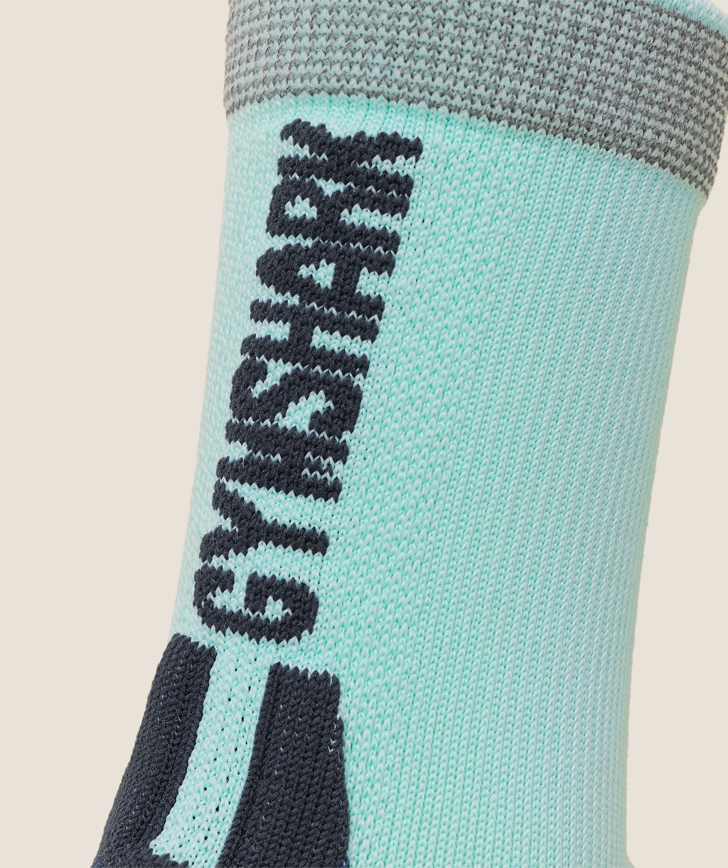 Gymshark Running Elite Crew Sock Single - Pop Turquoise