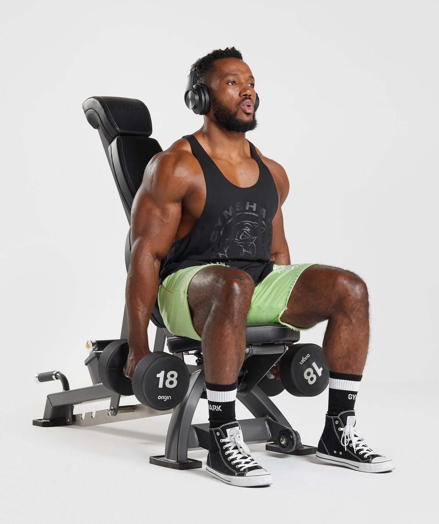 Gymshark Legacy Stringer - Black
