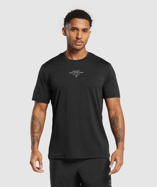 Gymshark Conditioning Goods T-Shirt - Black