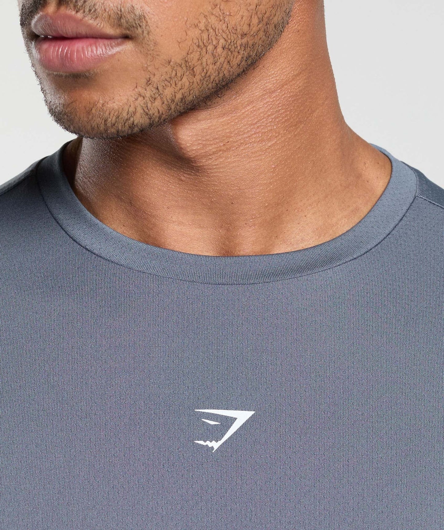 Gymshark Fitness Graphic T-Shirt - Iron Blue