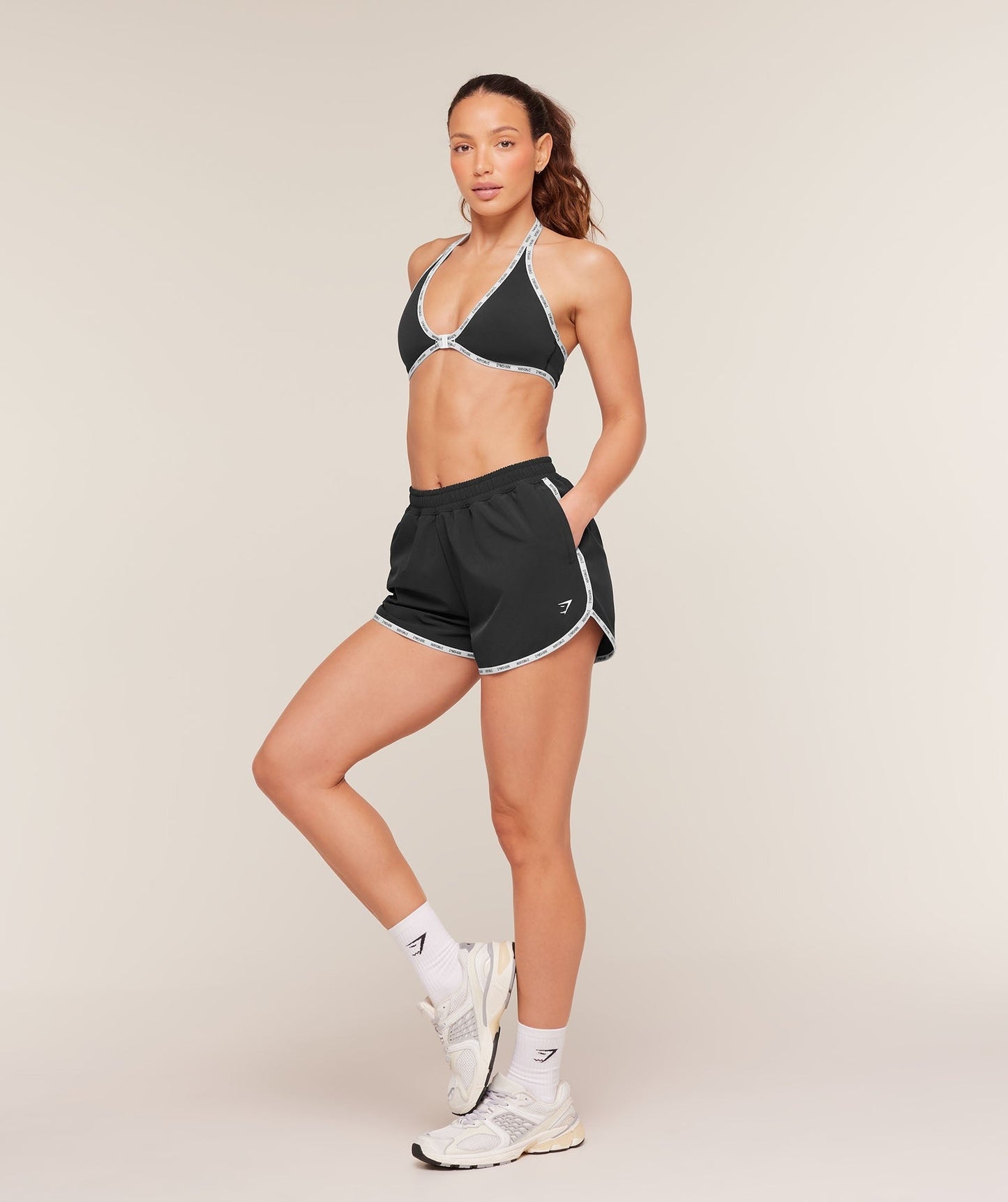 Gymshark Micro Logo Shorts - Black