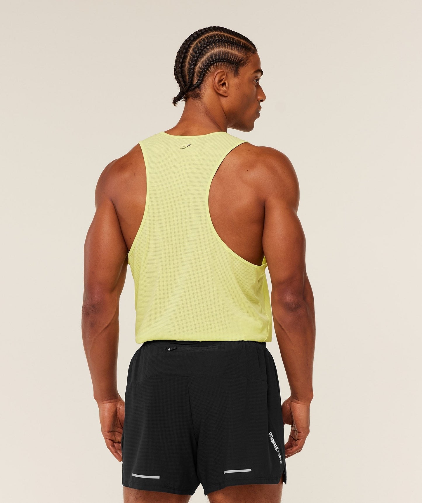 Gymshark Running Tank - Sorbet Yellow