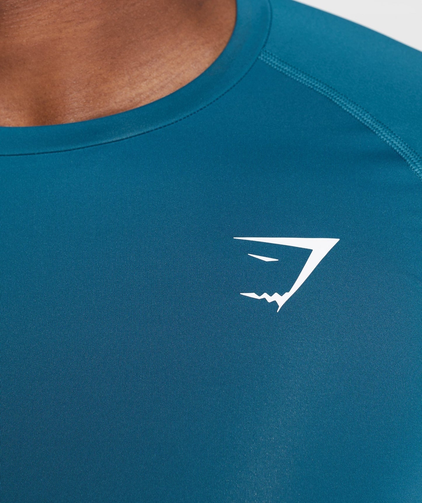 Gymshark Element Baselayer Long Sleeve T-Shirt - Atlantic Blue