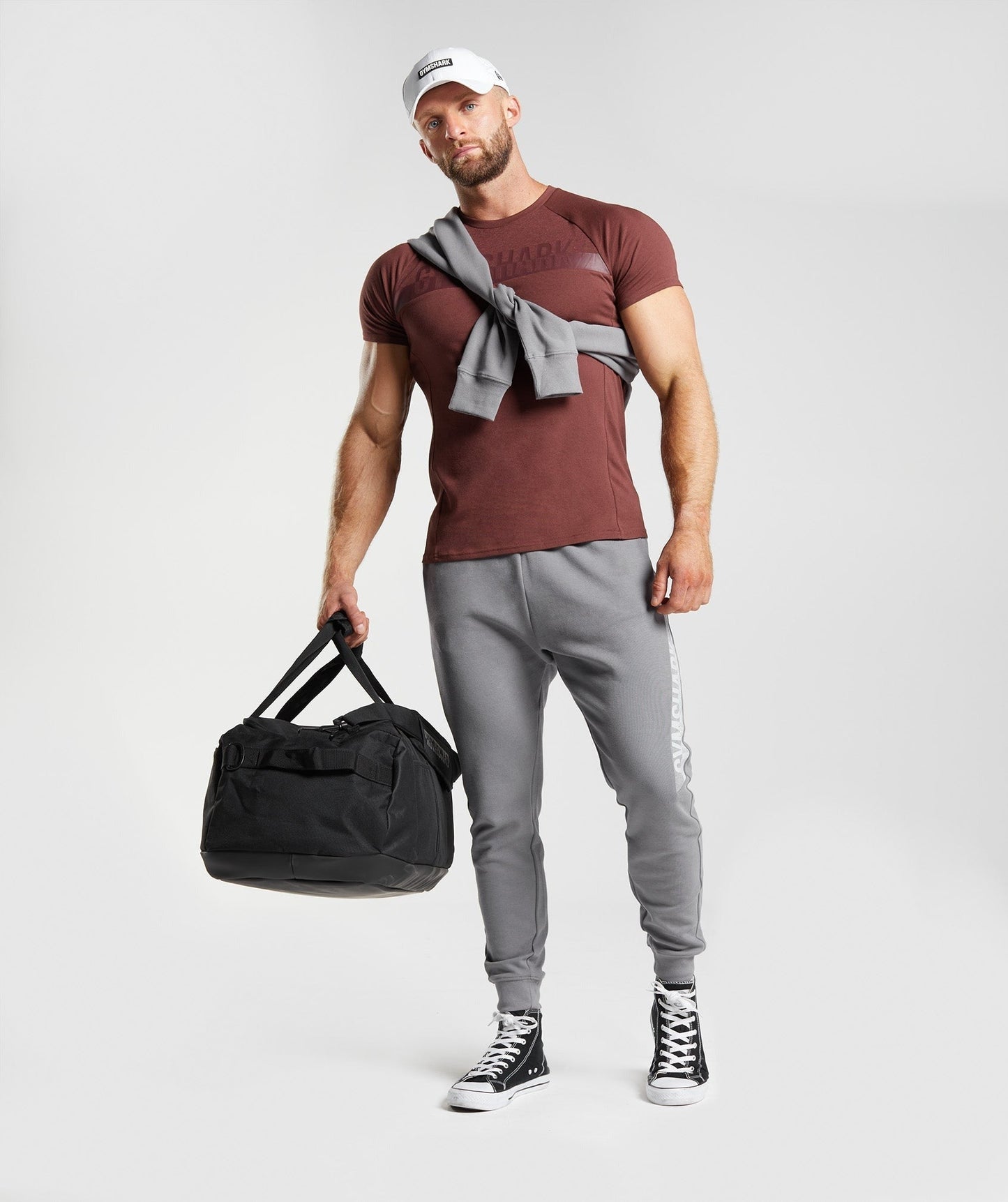Gymshark Bold React Joggers - Coin Grey