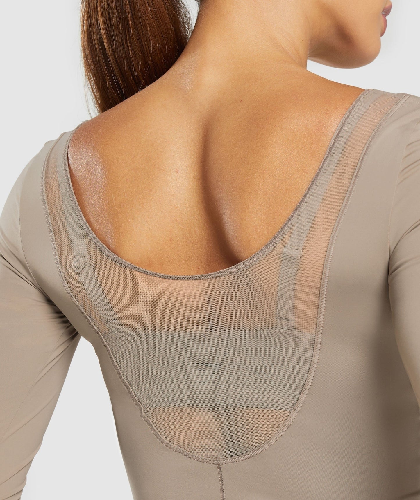 Gymshark Elevate Long Sleeve Top - Lifestyle Brown