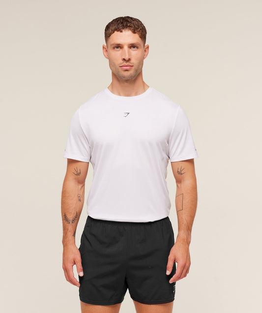 Gymshark Running T-Shirt - White