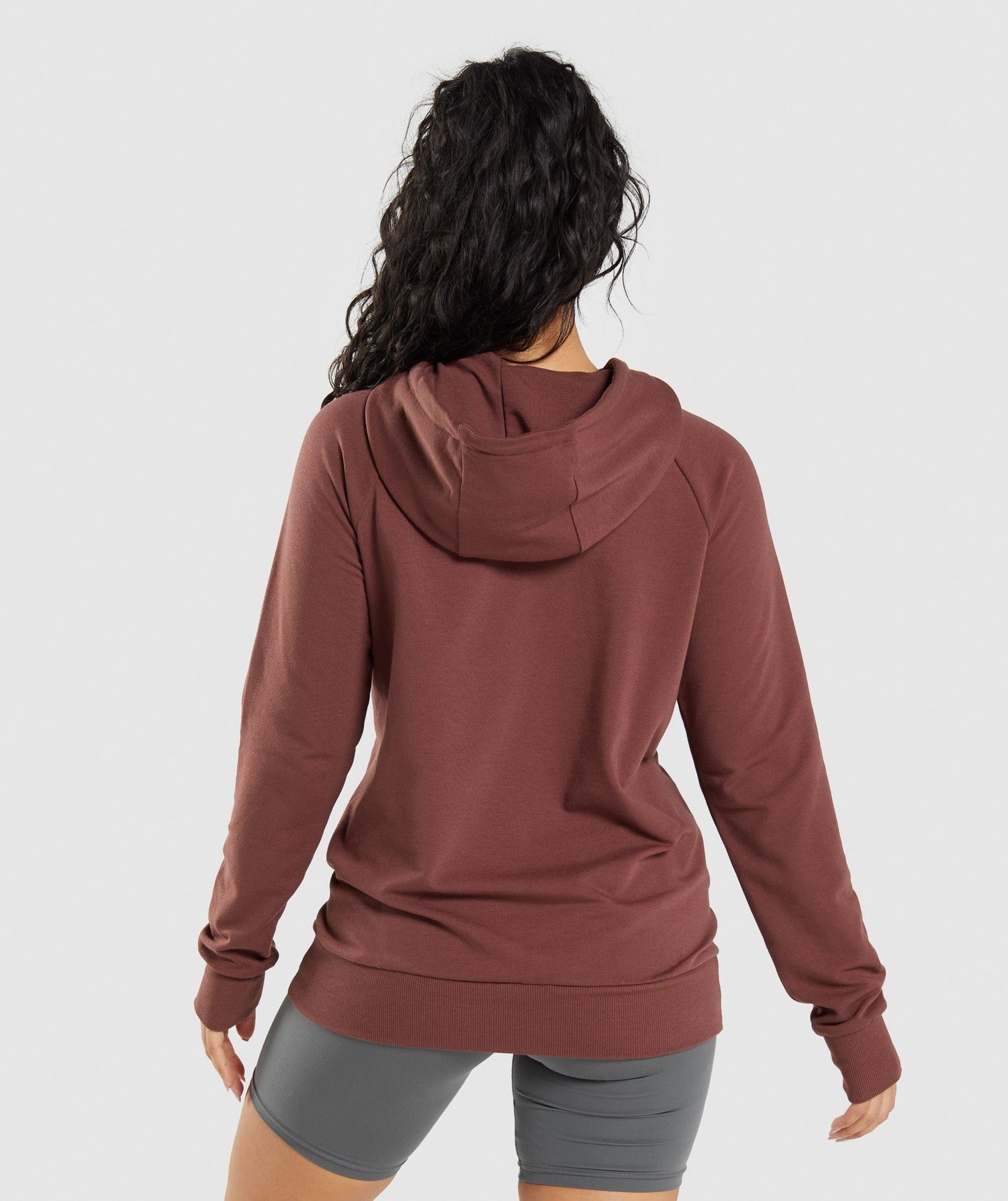 Gymshark Training Hoodie - Cherry Brown