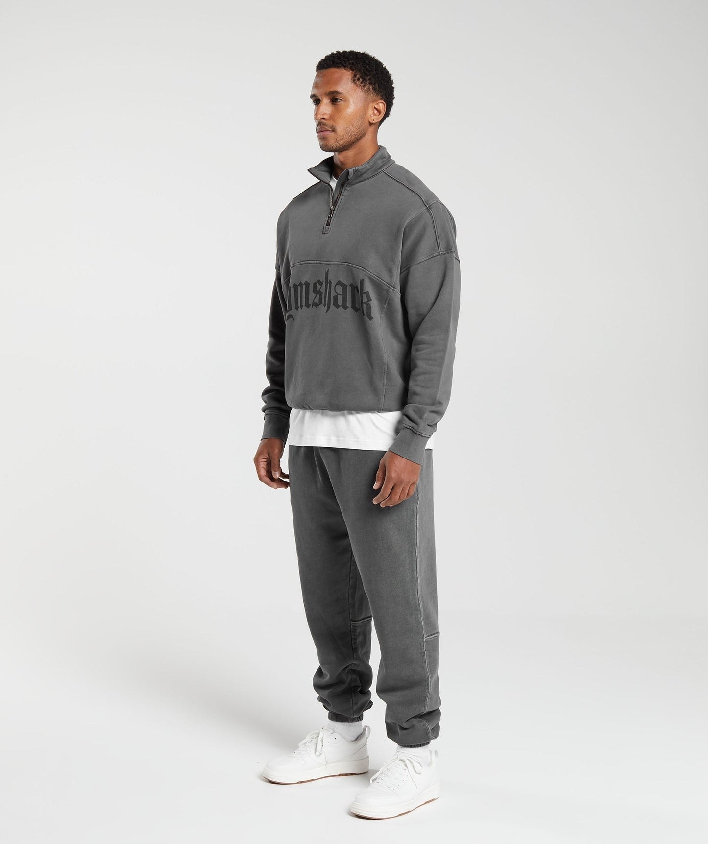 Gymshark Heavyweight 1/4 Zip - Black