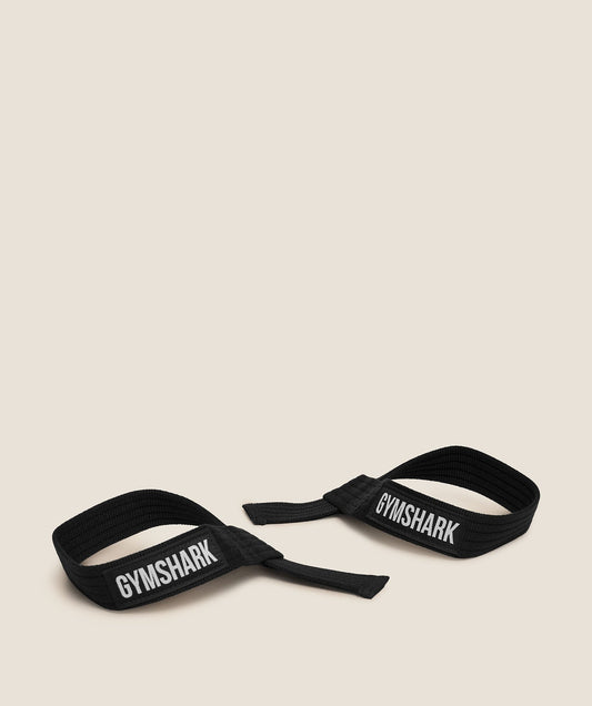 Gymshark Cotton Lifting Straps - GS Black