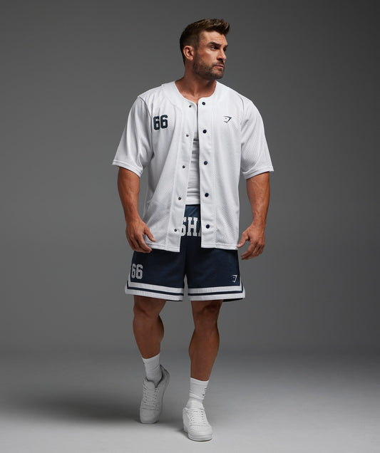 Gymshark Sports Jersey - White