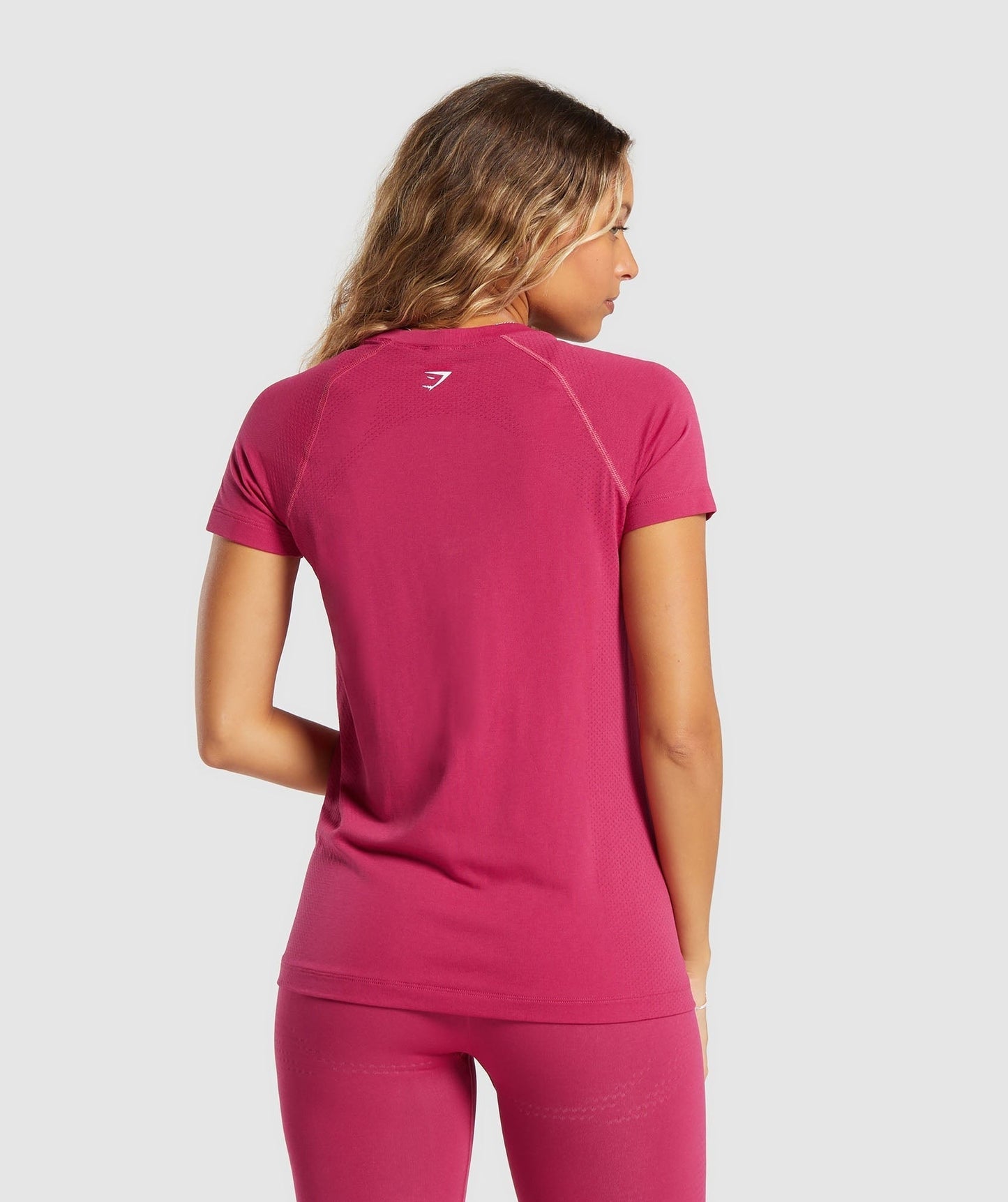 Gymshark Vital Seamless 2.0 Light T-Shirt - Vintage Pink Marl