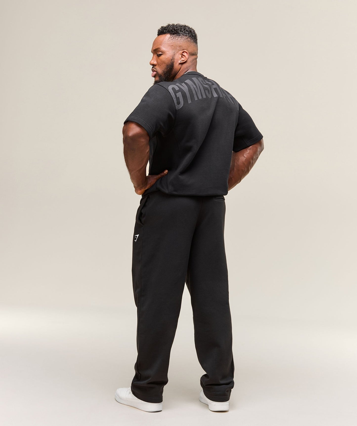 Gymshark Power Short Sleeve Crew - Black