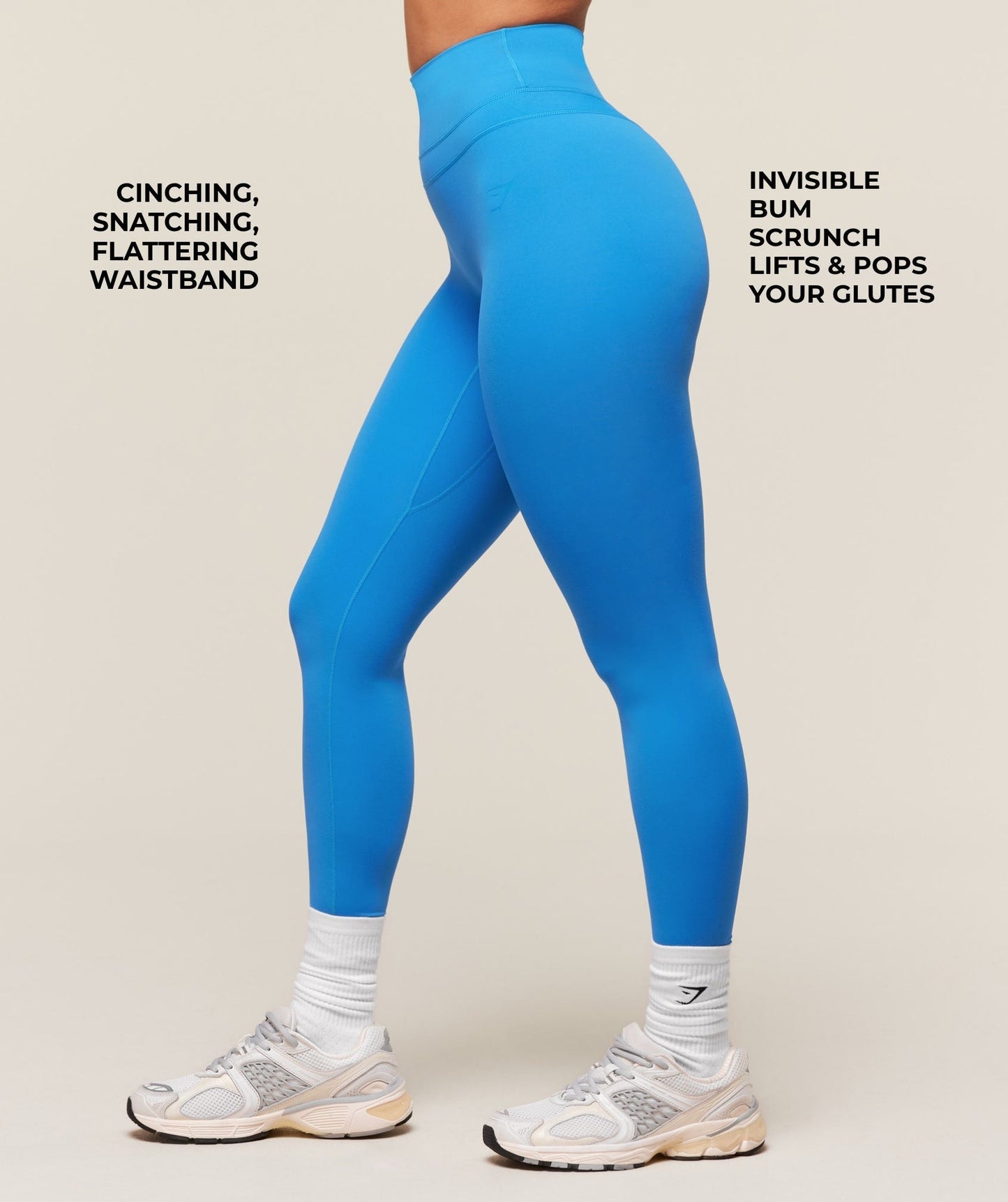 Gymshark Whitney Regular Legging - Active Blue