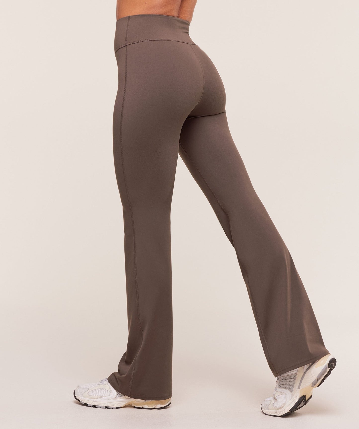 Gymshark Twist Front Straight Leg Leggings - Walnut Brown