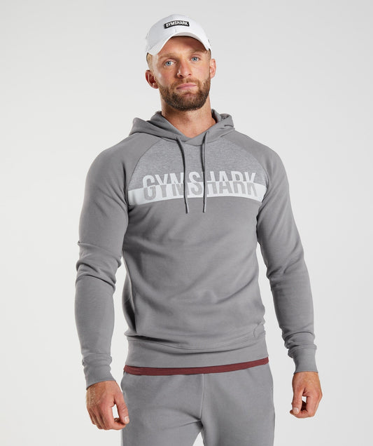 Gymshark Bold React Hoodie - Coin Grey
