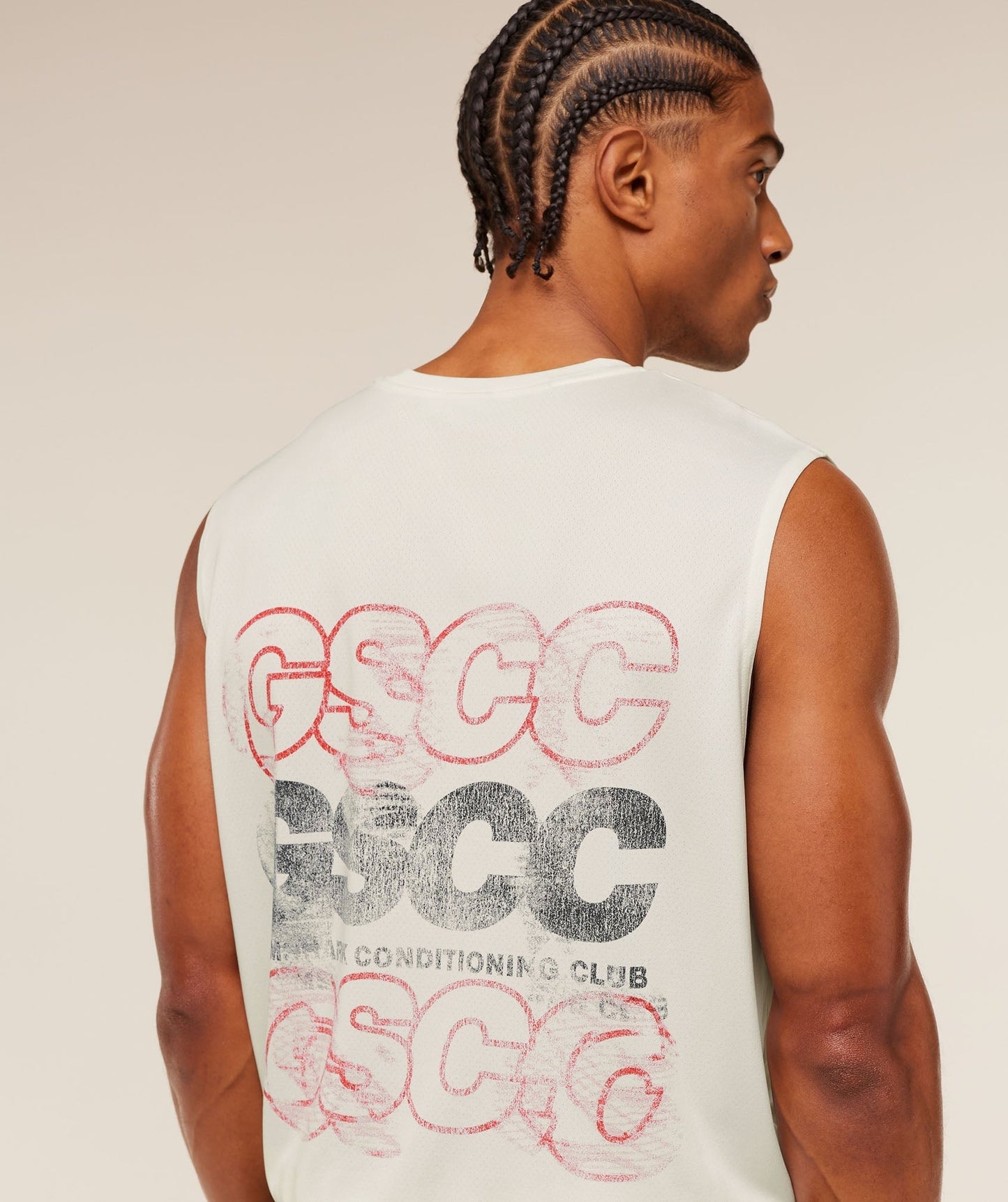 Gymshark GSCC Graphic Tank - Soft White