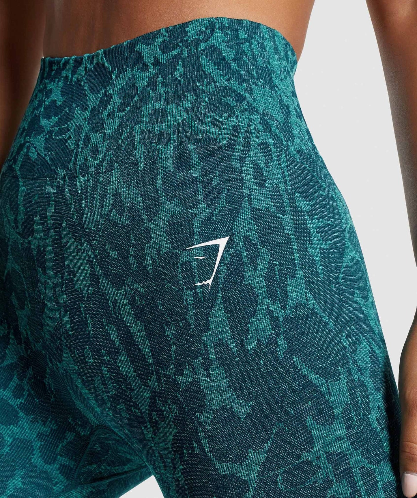 Gymshark Adapt Animal Seamless Leggings - Butterfly | Teal