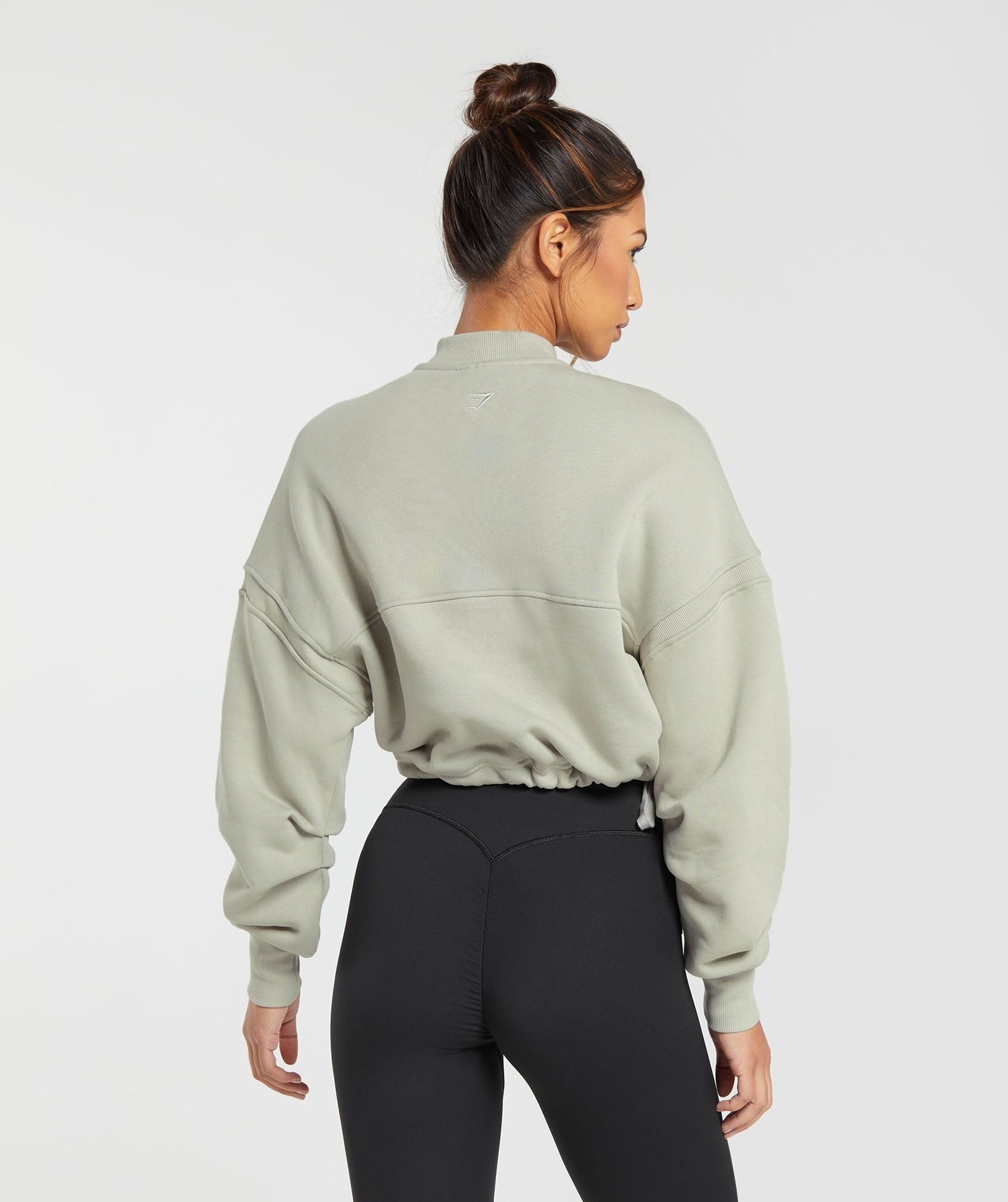 Gymshark Heavyweight Loopback Sweat Pullover - Stone Grey