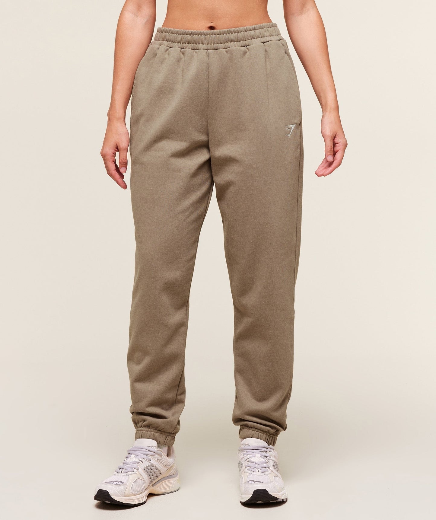 Gymshark Training Regular Fleece Joggers - Lifestyle Brown