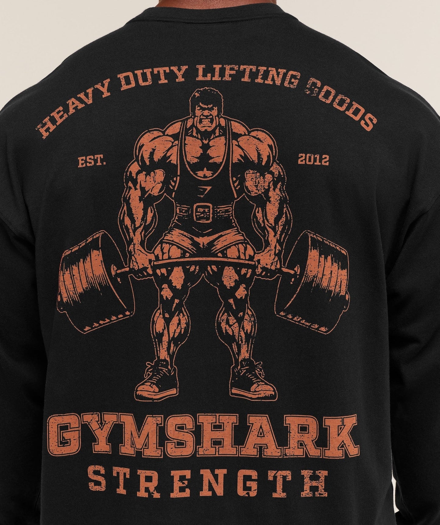 Gymshark Strength Long Sleeve T-Shirt - Black