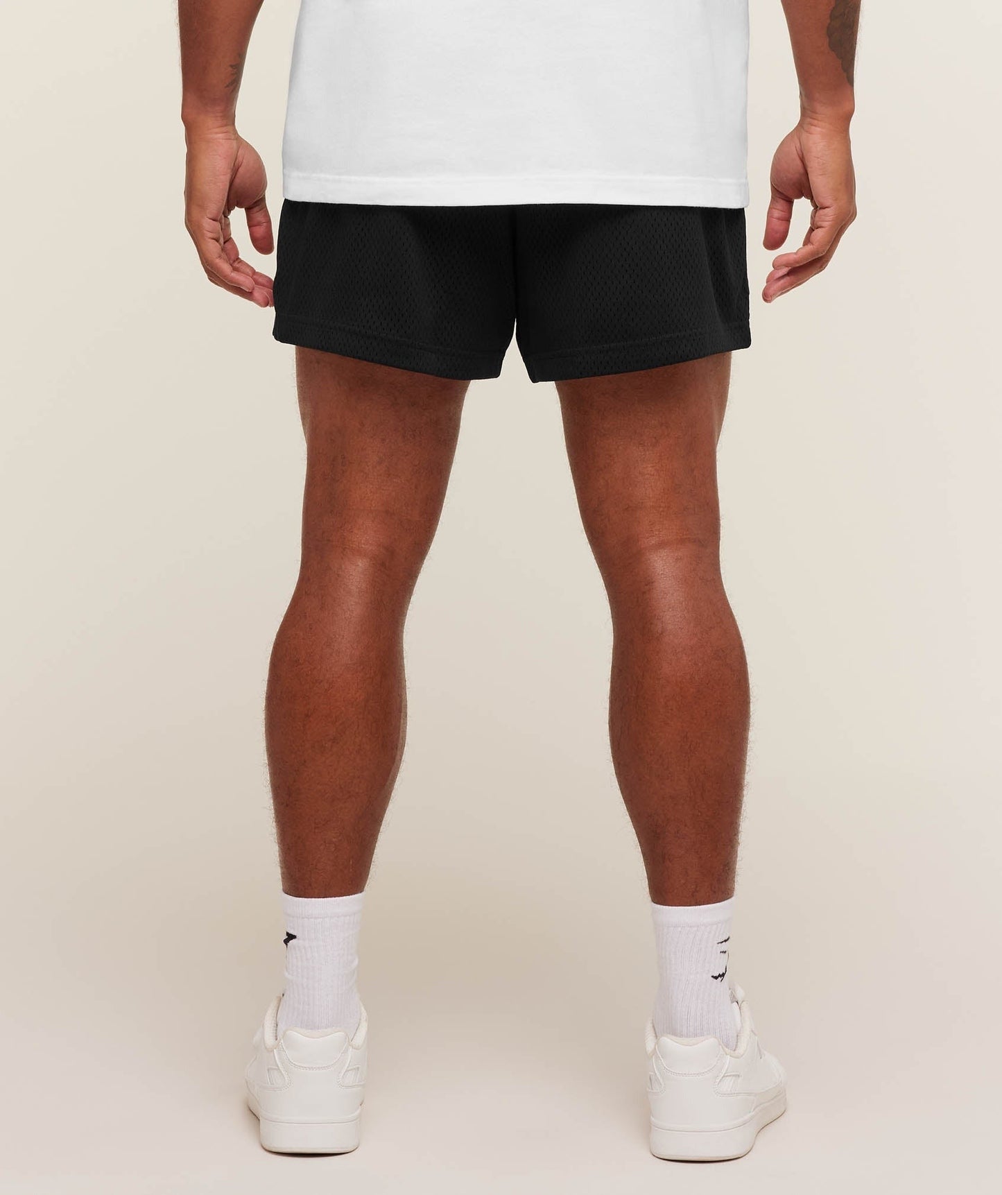 Gymshark Lifting Mesh 7" Shorts - Black