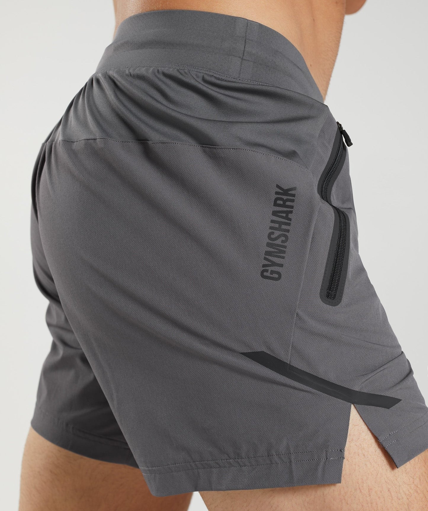 Gymshark Apex 5" Perform Shorts - Silhouette Grey